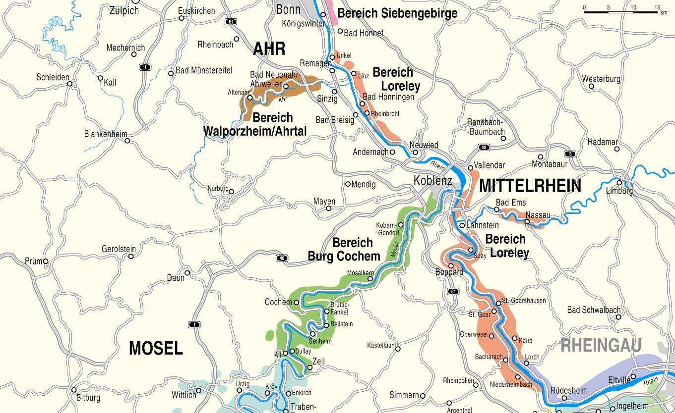 Weine von Mittelrhein | wein.plus Wein-Regionen