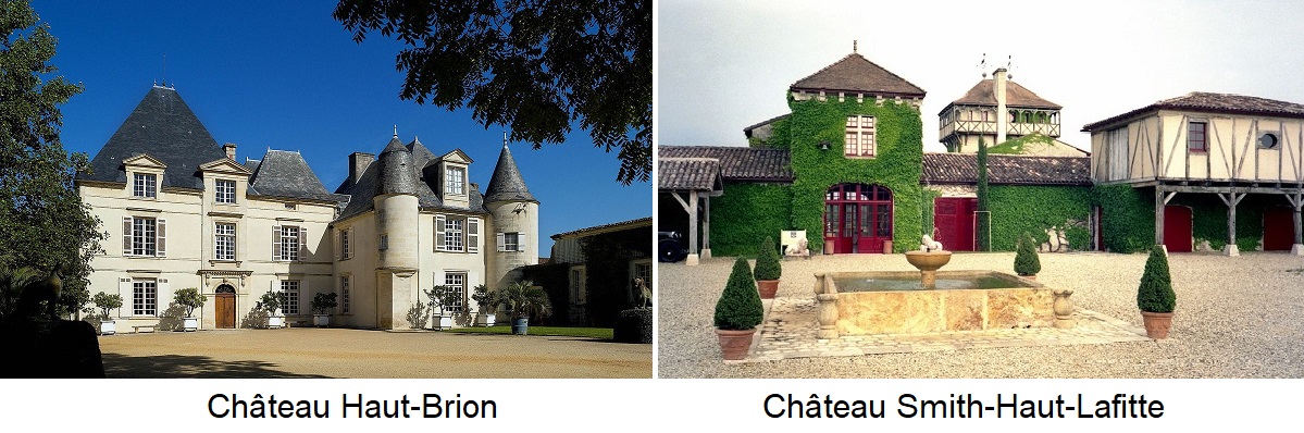 Graves - Château Haut-Brion und Château Smith-Haut-Lafitte