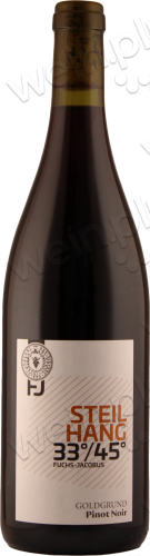 2018 Pinot Noir trocken Steilhang 33°/45°, Goldrund