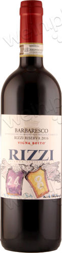 2016 Barbaresco DOCG Rizzi Riserva "Vigna Boito®"