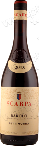 2018 Barolo DOCG "Tettimorra®"