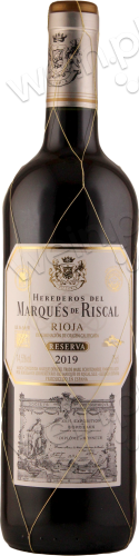 2019 D.O.Ca Rioja Reserva "Marqués de Riscal"